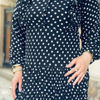 Black Polka Dot Dress